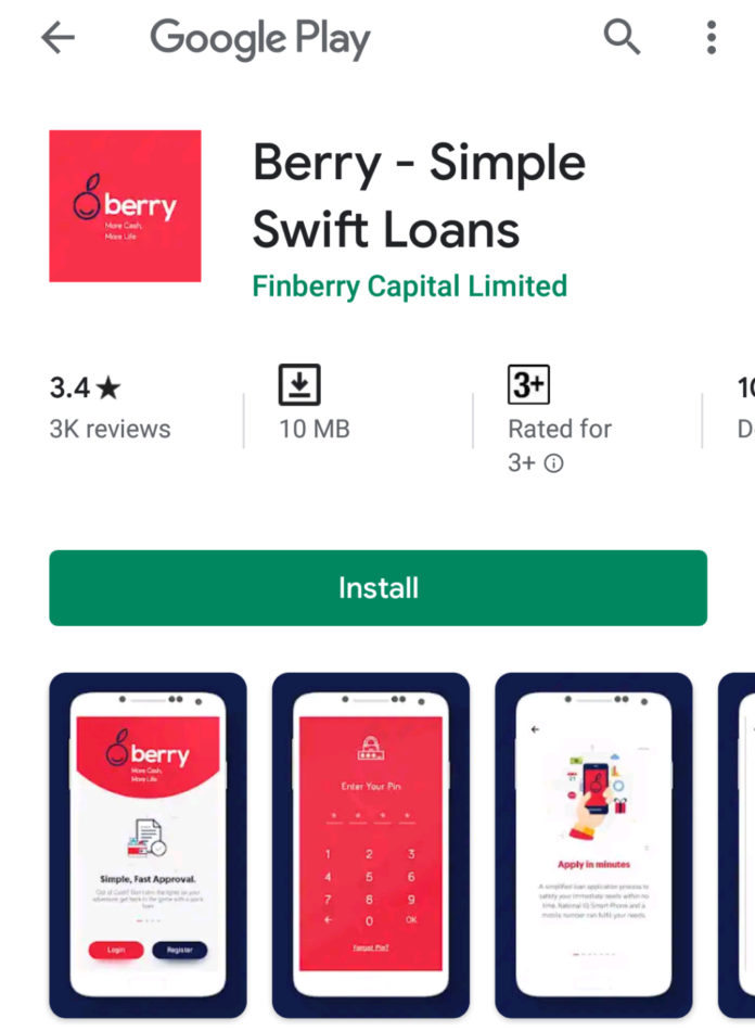 Berry Loan app