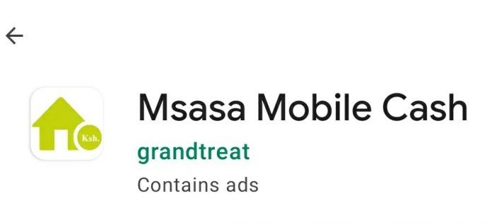 Msasa Mobile Cash Loan App