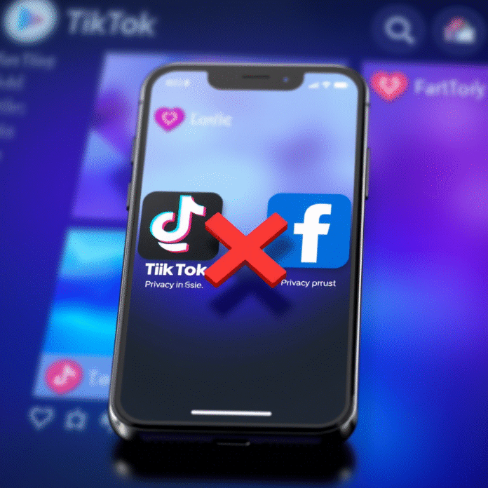 how to block Facebook on TikTok