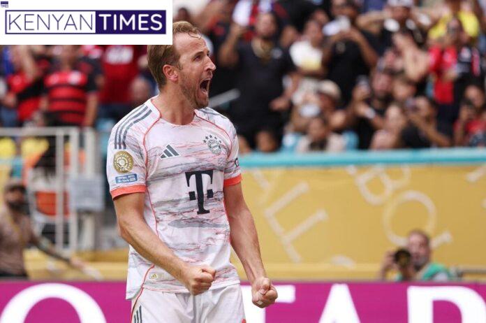Kane brace sets up Club World Cup last eight clash with PSG