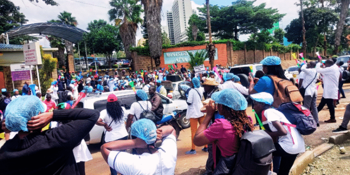 Health workers on the streets