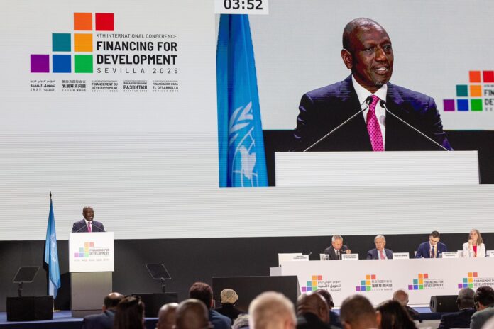 Ruto pushes for global debt reform at FfD4 Summit in Spain