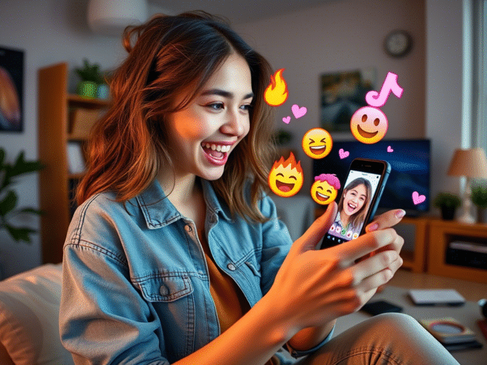 how to use TikTok emojis