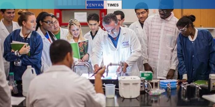 Scientists In A Lab.