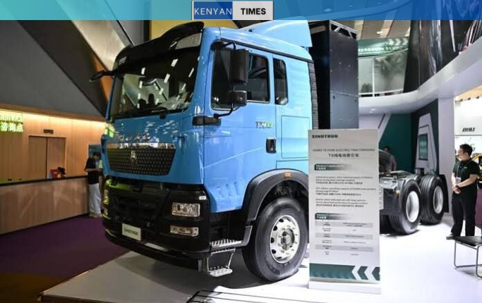 China's Sinotruk launches new truck models in Kenya