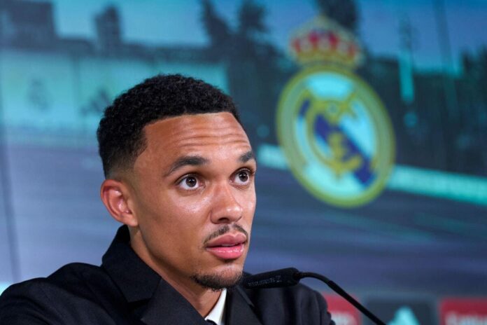 Real Madrid full-back Trent Alexander-Arnold