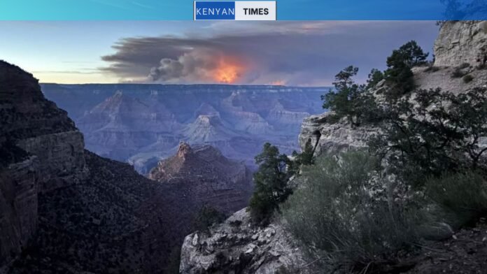 Dragon Bravo Fire surges to 94,000 acres, containment drops to 4% on Grand Canyonâ€™s North Rim -  VIDEO 