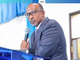Ministry Of Health Cabinet Secretary Aden Duale.