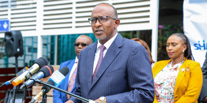 Duale To Close 1,000 Hospitals Over Licensing Violations Health Cs Aden Duale During A Press Conference On June 16, 2025. Photo/Duale X.