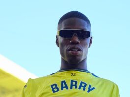 Thierno Barry of Everton