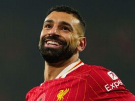 Mohamed Salah of Liverpool and Egypt