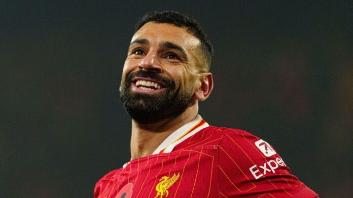 Mohamed Salah of Liverpool and Egypt