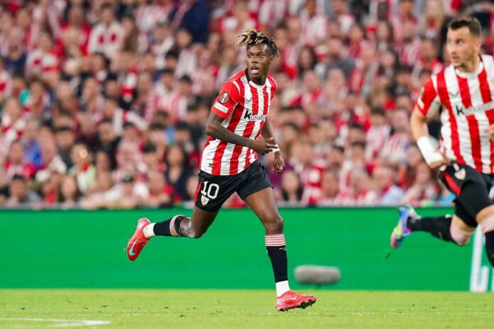 Nico Williams of Athletic Bilbao