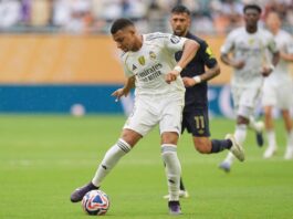 Kylian Mbappe of Real Madrid