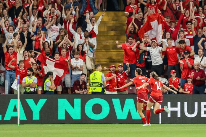 Hosts Switzerland progress in dramatic fashion while Norway cruise through