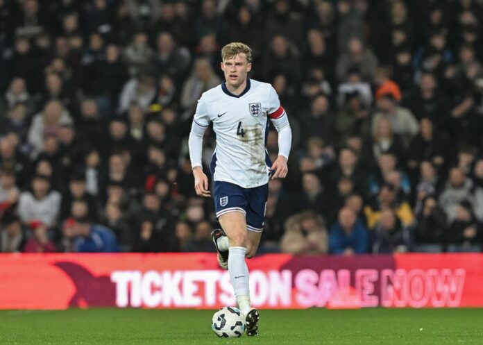 Everton and England defender Jarrad Branthwaite