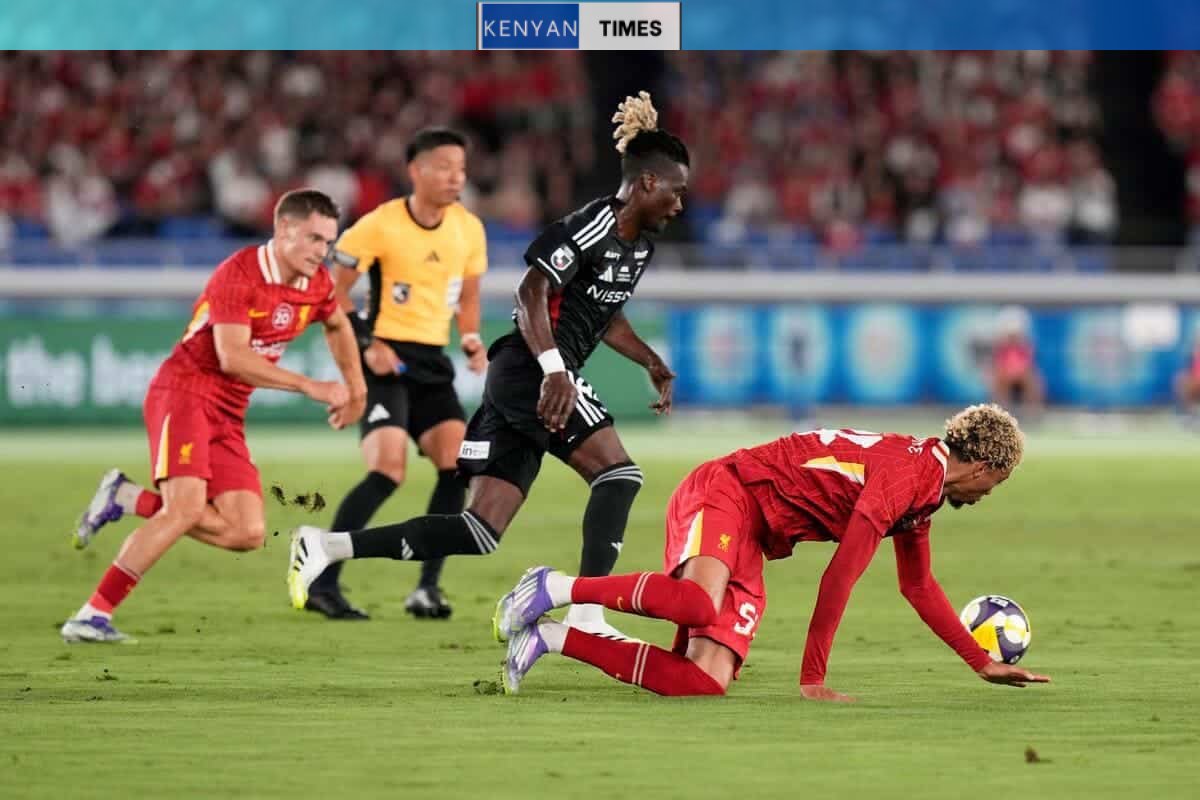 Hugo Ekitike denied backheeled goal on debut as Liverpool fail to break down Yokohama