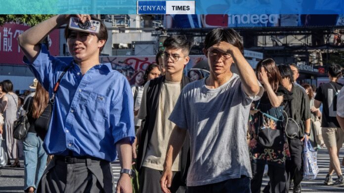 Japan hits highest temperature on record