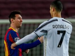 Lionel Messi and Cristiano Ronaldo