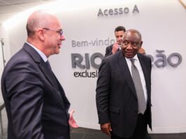 President Ramaphosa Arrives In Brazil To Attend BRICS Summit