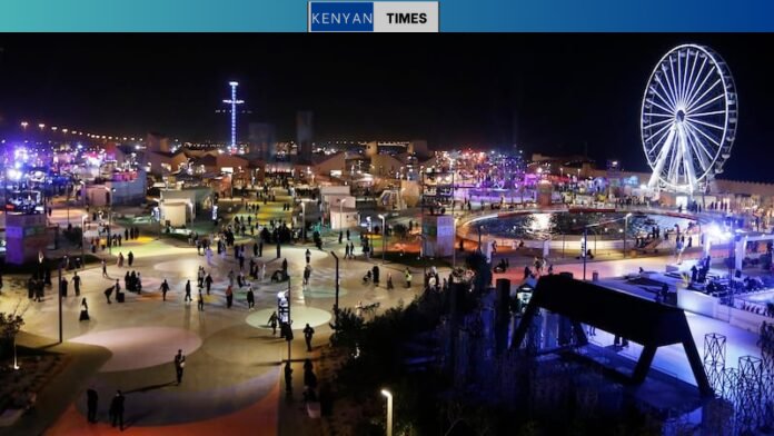 Several injured as fairground ride snaps and crashes in Saudi Arabia