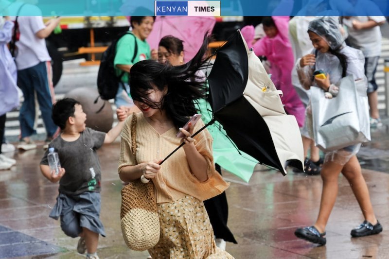 Shanghai relocates 280,000 residents, cancels flights as Tropical Storm Co-May hits
