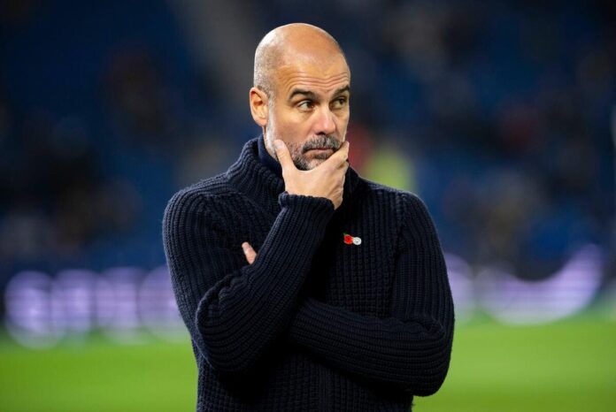 Manchester City boss Pep Guardiola