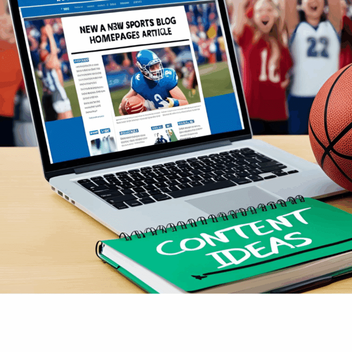how to start a sports blog