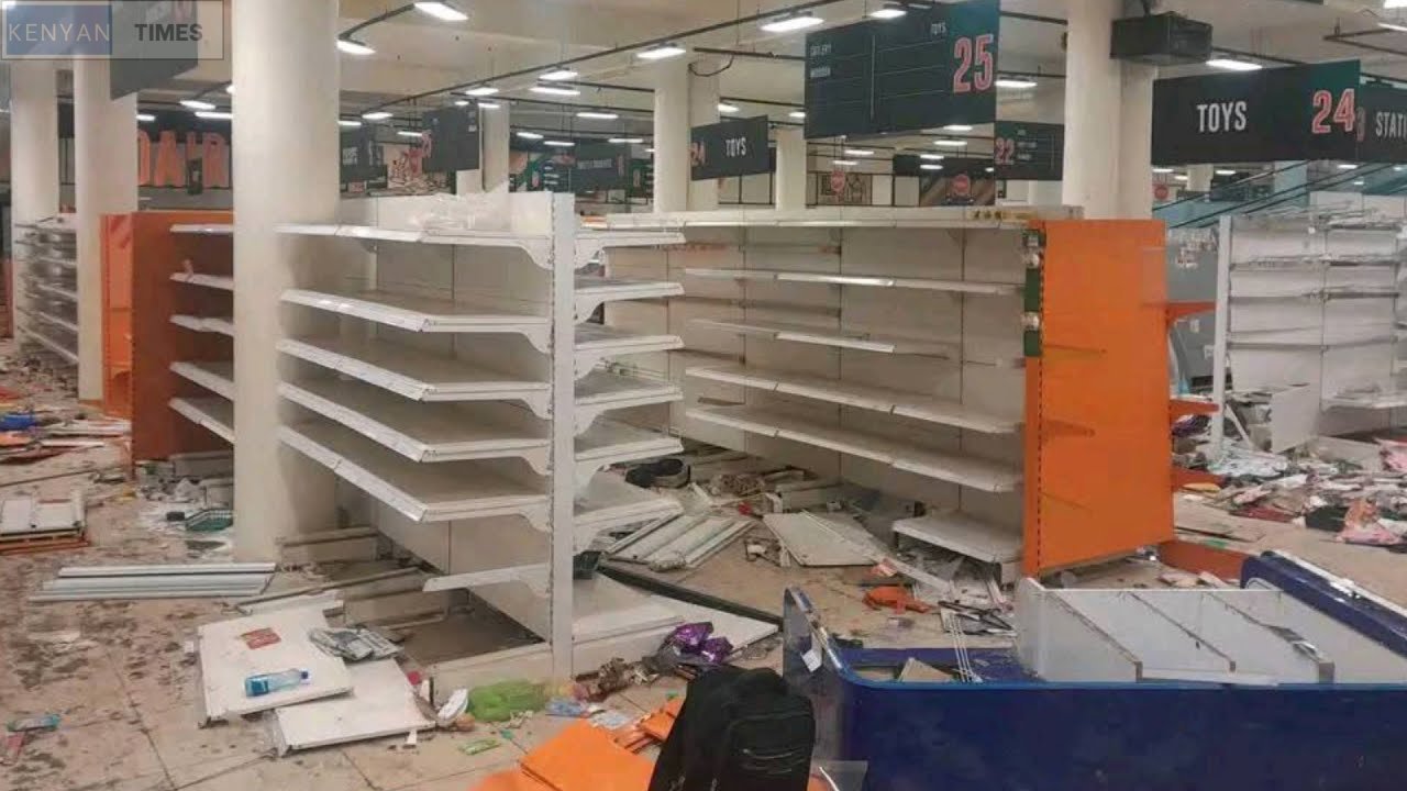 (WATCH) Kenyan retailers incurred Sh2 billion in losses from recent protests