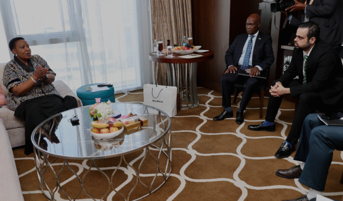 Zim 1st Lady Auxillia Mnangagwa Meets Richest Indian In Africa, Prateek Suri
