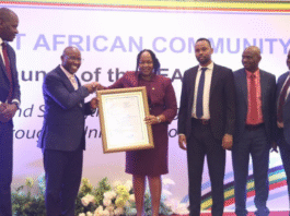 Eac Officials During The Launch In Uganda On Monday, August 4