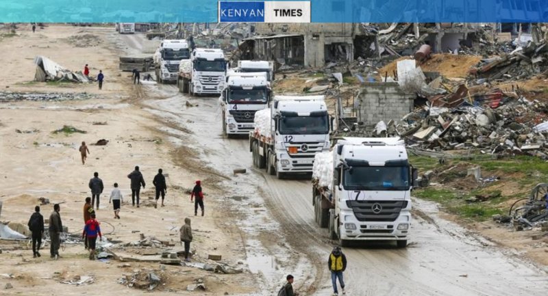 Gaza Media Office: Majority of aid trucks allowed by Israel looted