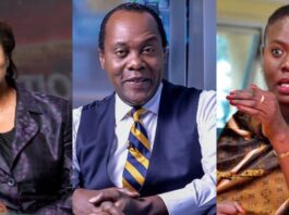 Former Ktn Journalists The Late Catherine Kasavuli, Jeff Koinange And Faridah Karoney.